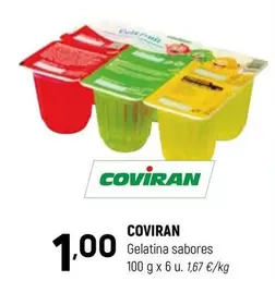 coviran - Gelatina Sabores