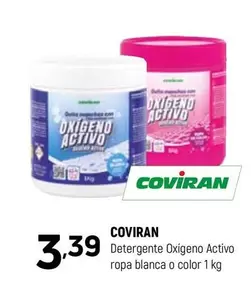 coviran - Detergente Oxigeno Activo Ropa Blanca O Color
