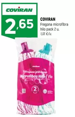 coviran - Fregona Microfibra Hilo Pack 2 U.