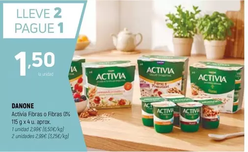 Danone - Activia Fibras