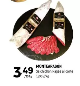 Salchichon Pages Al Corte