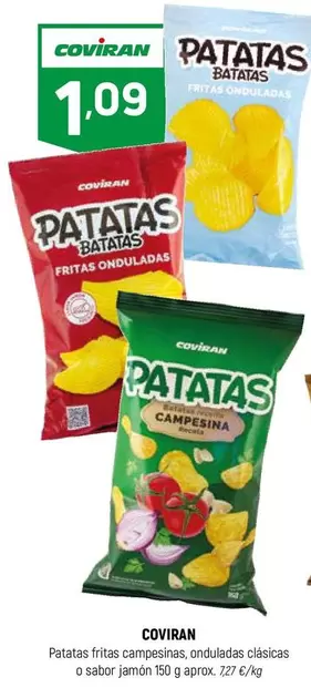 coviran - Patatas Fritas Campesinas