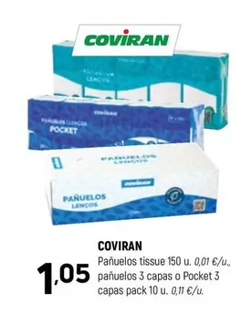 coviran - Panuelos Tissue