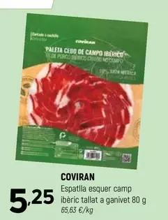 coviran - Espatlla Esquer Camp Iberic Tallat A Ganivet