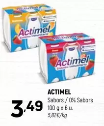 Actimel - Sabors