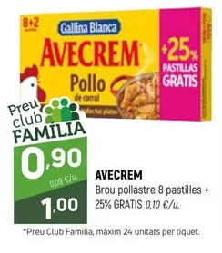 Gallina Blanca - Brou Pollastre 8 Pastilles + 25% Gratis