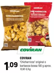 coviran - Chicharricos Original O Barbacoa Bossa