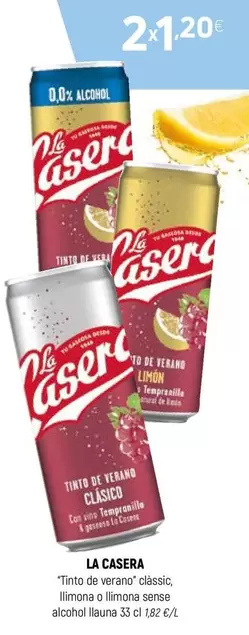 La Casera - Tinto De Verduras