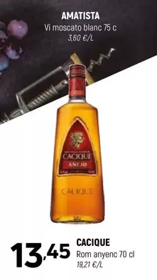Cacique - Vi Moscato Blanco