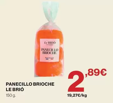 Panecillo Brioche