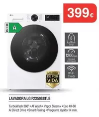 LG - Lavadora F2x50s8tlb