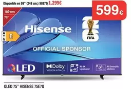 Hisense - Qled 75 75e7q