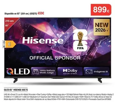 Hisense - Qled 85"