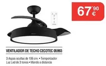 cecotec - Ventilador De Techo