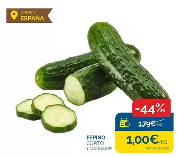 origen - Pepino Corto