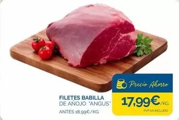 Filetes Babilla De Anojo