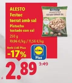 Alesto - Pistacho Tostado Con Sal 