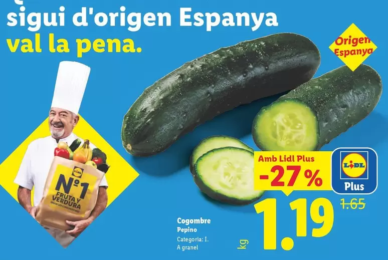Cogombre Pepino 