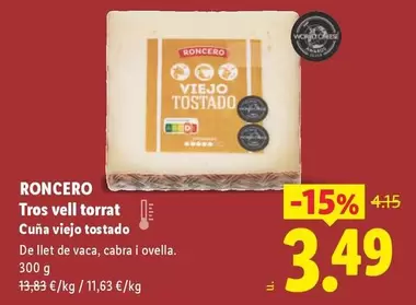 Roncero - Cuna Viejo Tostado