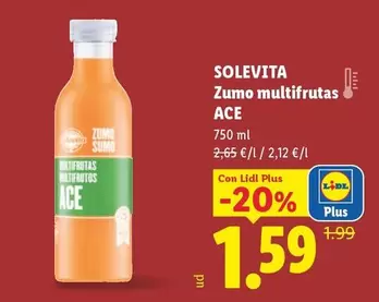 Solevita - Zumo Multifrutas ACE