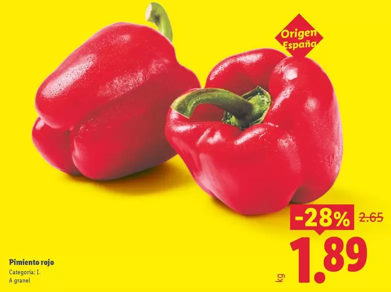 Pimiento Rojo