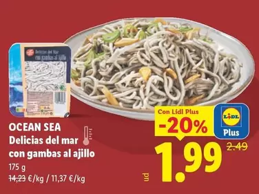 Ocean Sea - Delicias Del Mar Con Gambas Al Ajillo