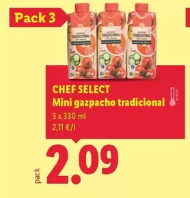 Chef Select - Mini Gazpacho Tradicional