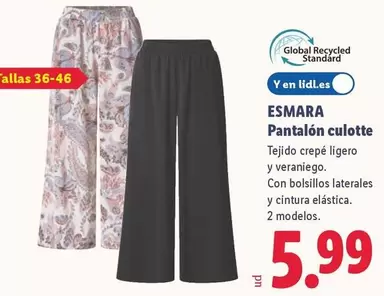 Esmara - Pantalon Culotte