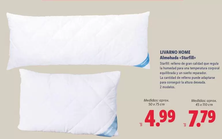 Livarno Home - Almohada Starfill