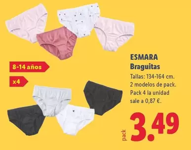 Esmara - Braguitas