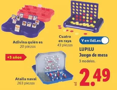 Lupilu - Juego De Mesa
