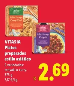 Vitasia - Platos Preparados Estilo Asiatico