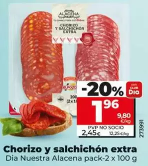 Dia Nuestra Alacena - Chorizo Y Salchichon Extra 