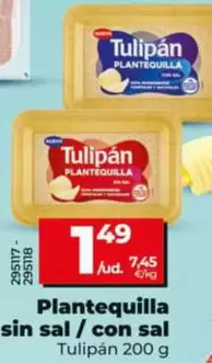 Tulipán - Plantequilla Sin Sal / Con Sal