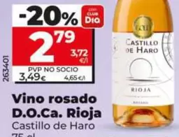 Castillo De Haro - Vino Rosado D.o.ca. Rioja