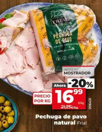 Frial - Pechuga De Pavo Natural