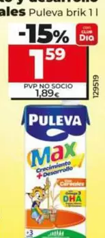 Puleva - Preparado Lacteo Max Crecimiento Y Desarrollo Con Cereales