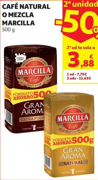Marcilla - Cafe Natural O Mezcla