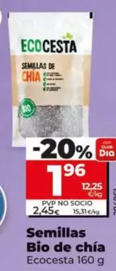 Ecocesta - Semillas Bio De Chia 