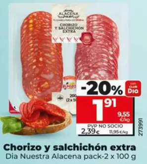 Dia Nuestra Alacena - Chorizo Y Salchichon Extra 