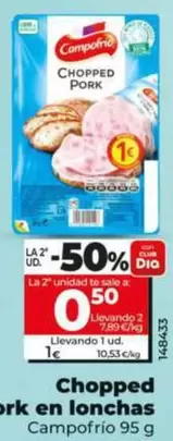 Campofrío - Chopped Pork En Lonchas