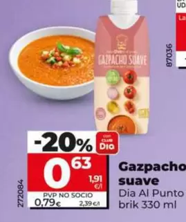 Gazpacho Suave 