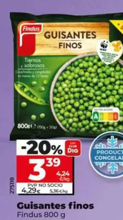 Findus - Guisantes Finos