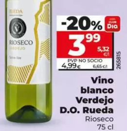 Rioseco - Vino Blanco Verdejo D.o. Rueda