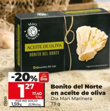 Dia Mari Marinera - Bonito Del Norte En Aceite De Oliva 