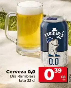 Dia Ramblers - Cerveza 0,0