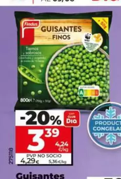 Findus - Guisantes Finos