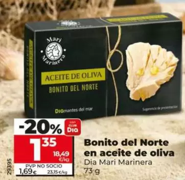 Dia Mari Marinera - Bonito Del Norte En Aceite De Oliva