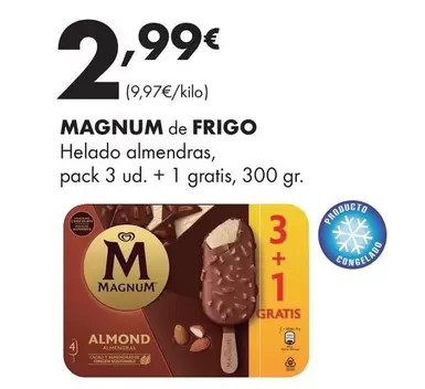 Magnum - De Frigo Helado Almendras