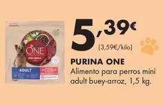 Purina One - Alimento Para Perros Mini Adult Buey-arroz